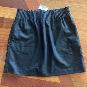 NWT black mini skirt